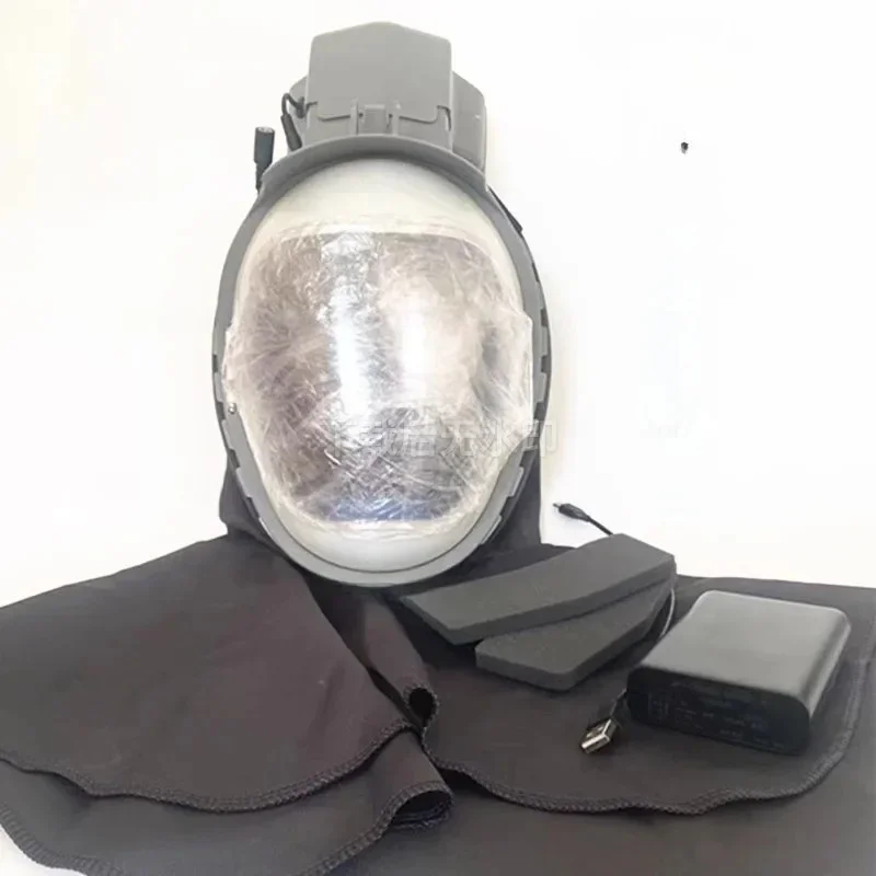 Cooling Fan Anti-Dust Safety Hat, Full Face Protection Mask Shoulder Cape Farm Work Dustproof Sunshade Labor Protection Headgear
Cooling Fan Anti-Dust Safety Hat, Full Face Protection Mask Shoulder Cape Farm Work Dustproof Sunshade Labor Protection Headgear