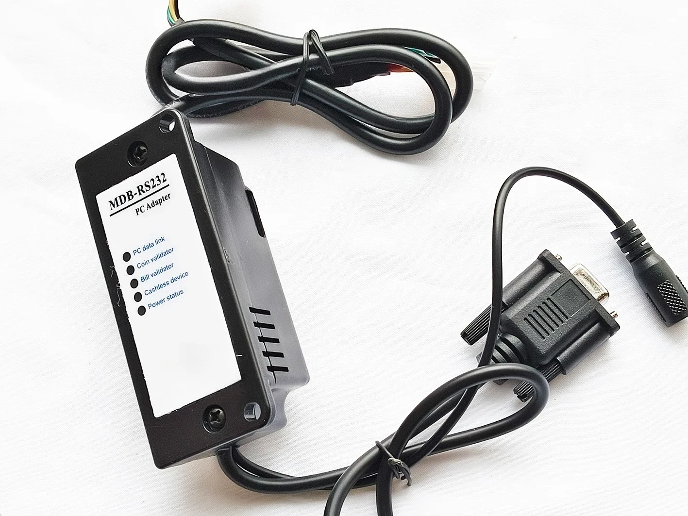 MDB To RS232 Serial Data Adapter Stable Signal Converter Coin Validator Kiosk Equipment Communication Circuit Hardware Fitting
MDB To RS232 Serial Data Adapter Stable Signal Converter Coin Validator Kiosk Equipment Communication Circuit Hardware Fitting