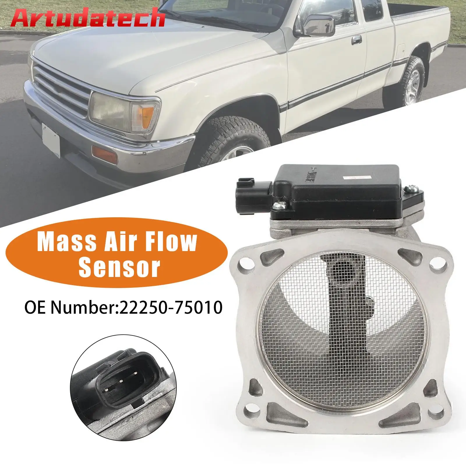 Artudatech Mass Air Flow Sensor 22250-75010 For Toyota 4Runner T100 Tacoma 1994 1995 1996 1997
Artudatech Mass Air Flow Sensor 22250-75010 For Toyota 4Runner T100 Tacoma 1994 1995 1996 1997