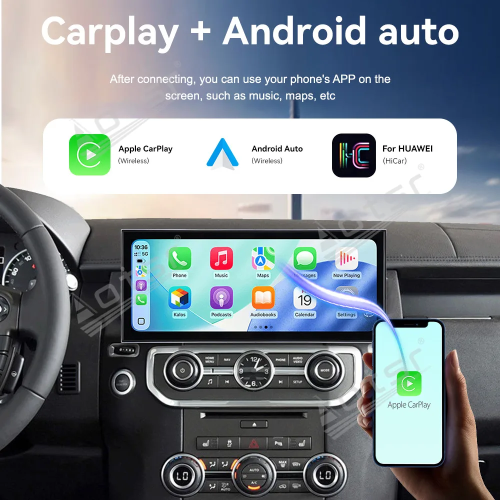 CarPlay 15.8’’Android 15 For Land Rover Discovery 4 2012-2016 Car accessories Car GPS Navigation HD Screen Multimedia Player
CarPlay 15.8’’Android 15 For Land Rover Discovery 4 2012-2016 Car accessories Car GPS Navigation HD Screen Multimedia Player