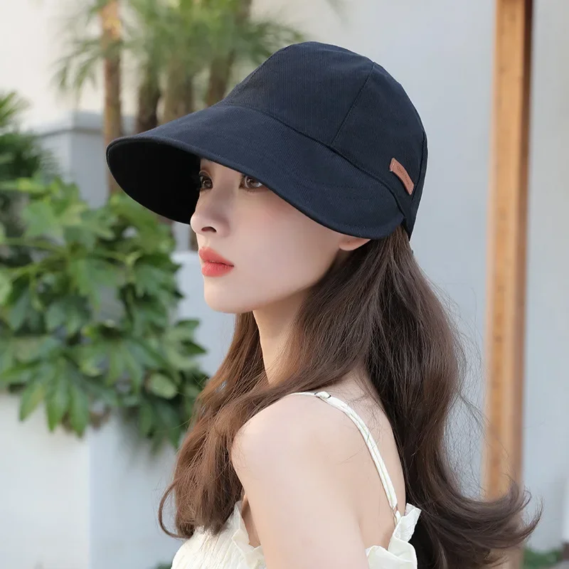 Summer Woman Hat UV Protection Cap Adjustable Drawstring Fisherman Cap Wide Brim Portable Foldable Sun Hat for Women Bucket Hats
Summer Woman Hat UV Protection Cap Adjustable Drawstring Fisherman Cap Wide Brim Portable Foldable Sun Hat for Women Bucket Hats
