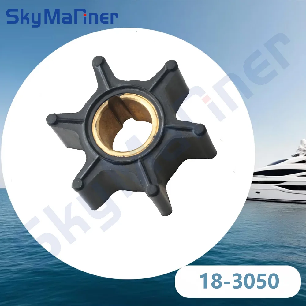 18-3050 is suitable for OMC Johnson Evinrude 8HP 9.9HP 10HP 15HP 777817 386084 Water pump impeller outboard engine
18-3050 is suitable for OMC Johnson Evinrude 8HP 9.9HP 10HP 15HP 777817 386084 Water pump impeller outboard engine