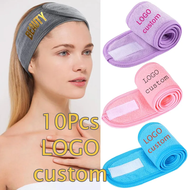 Useful Velcro Headband For Washing Face Showering Doing Skin Care Makeup Logo Customize 10Pcs Head Bands Spa Headbands For Women
Useful Velcro Headband For Washing Face Showering Doing Skin Care Makeup Logo Customize 10Pcs Head Bands Spa Headbands For Women