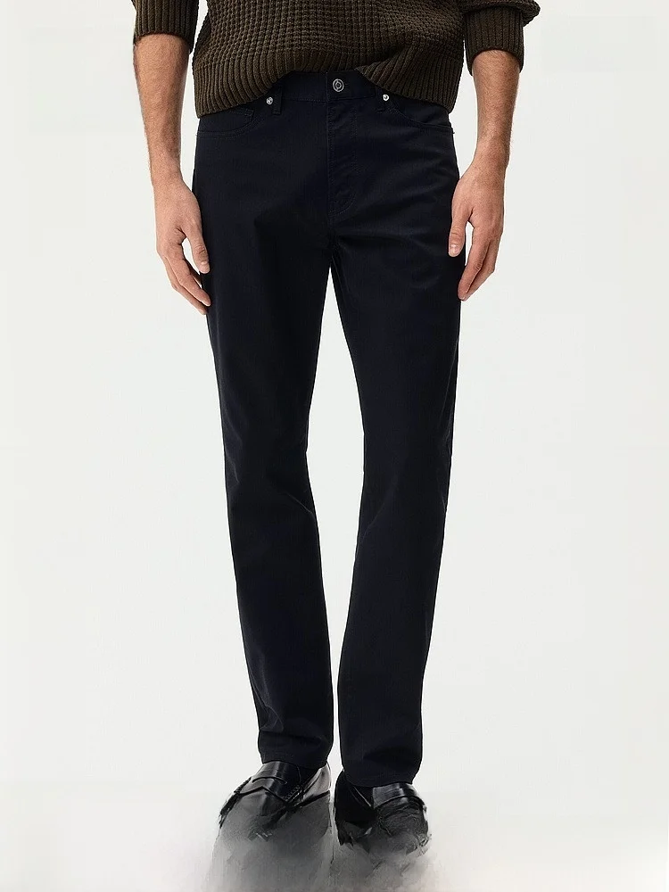 Spring New Men's Slim Fit 5 ket Sle Long Pants Casual Cotton Blend Elastic Waist Everyday Wear H&M Brand 253397
Spring New Men's Slim Fit 5 ket Sle Long Pants Casual Cotton Blend Elastic Waist Everyday Wear H&M Brand 253397