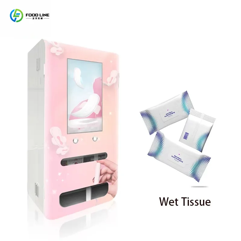 Customized Coin Free Sanitary Napkins or Tampon Vending Machines Condom Tampons Small Vending Machine
Customized Coin Free Sanitary Napkins or Tampon Vending Machines Condom Tampons Small Vending Machine