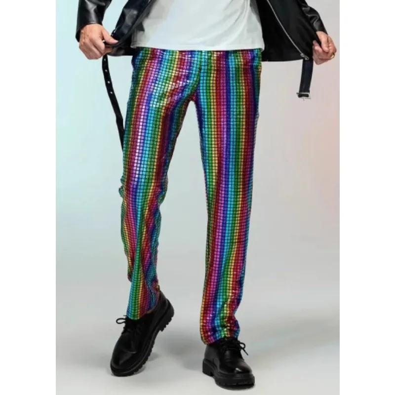 Men's Autumn Trousers Sequins Cool Party Bar Nightclub Men's Trend Hip Hop Men's Trousers
Men's Autumn Trousers Sequins Cool Party Bar Nightclub Men's Trend Hip Hop Men's Trousers