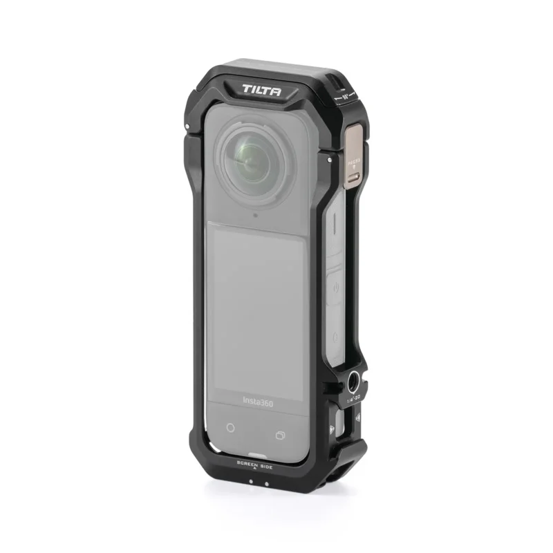TILTA for Insta360 X4 TA-T67-FCC-B Full Camera Cage for Insta360 X4 Black Quick Assembly Adjustable Support Cold Shoe
TILTA for Insta360 X4 TA-T67-FCC-B Full Camera Cage for Insta360 X4 Black Quick Assembly Adjustable Support Cold Shoe