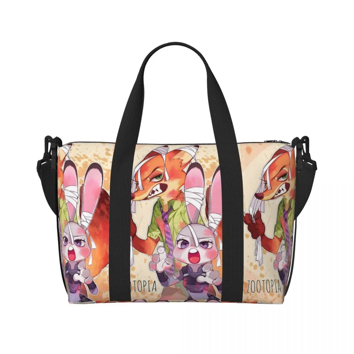 Custom Zootopia Cartoon Movie Tote Bag for Women Big Capacity Nick Fox Classical Anime Beach Gym Travel Bags
Custom Zootopia Cartoon Movie Tote Bag for Women Big Capacity Nick Fox Classical Anime Beach Gym Travel Bags