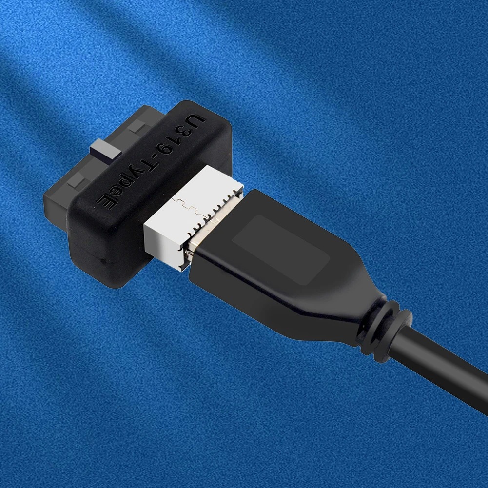 Motherboard USB Header Adapter USB 3.0 Adapter Connector 19Pin / 20Pin To Type-E Internal Header To Type E Adapter Connector
Motherboard USB Header Adapter USB 3.0 Adapter Connector 19Pin / 20Pin To Type-E Internal Header To Type E Adapter Connector