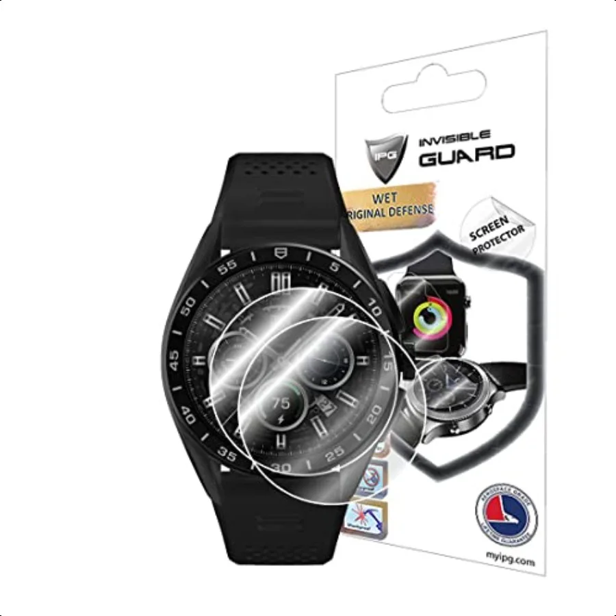 IPG for Smartwatch Hydrogel Screen Protector 2 Units Invisible HD Clear Film Anti Scratch GuardSmooth SelfHealing Bubble Free
IPG for Smartwatch Hydrogel Screen Protector 2 Units Invisible HD Clear Film Anti Scratch GuardSmooth SelfHealing Bubble Free