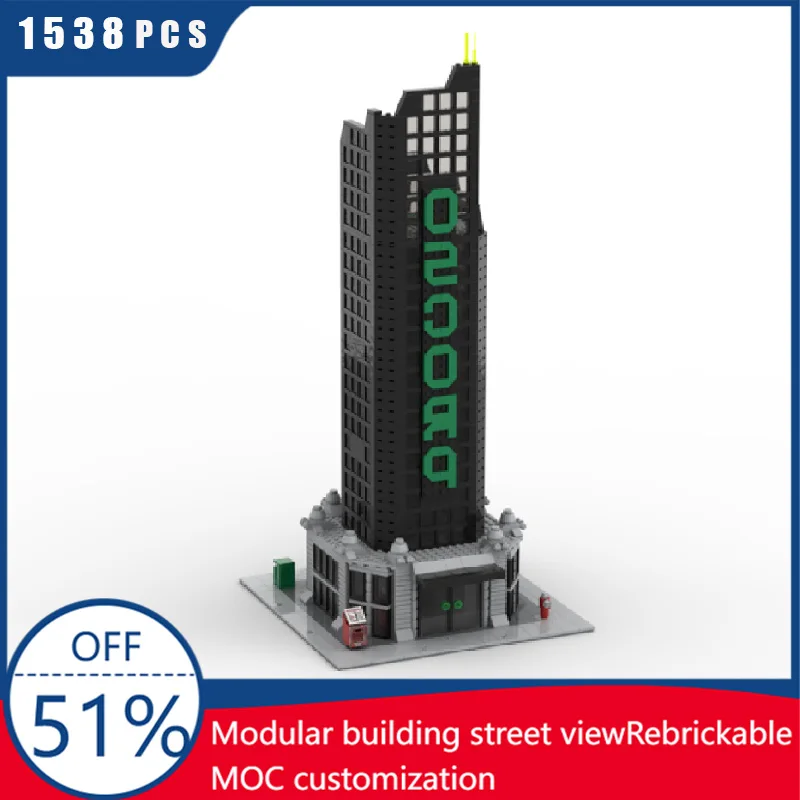 1538 PCS Famous Movies City Tower Modular Building Block Modern Architecture Model Display Toys For Kids Assembly Birthday Gifts
1538 PCS Famous Movies City Tower Modular Building Block Modern Architecture Model Display Toys For Kids Assembly Birthday Gifts