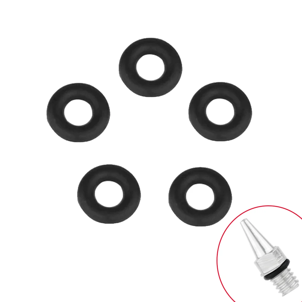 5Pcs Airbrush Sealing O ring Gasket For Tiny Threaded On Nozzle Airbrush Part Tools Accessories
5Pcs Airbrush Sealing O ring Gasket For Tiny Threaded On Nozzle Airbrush Part Tools Accessories