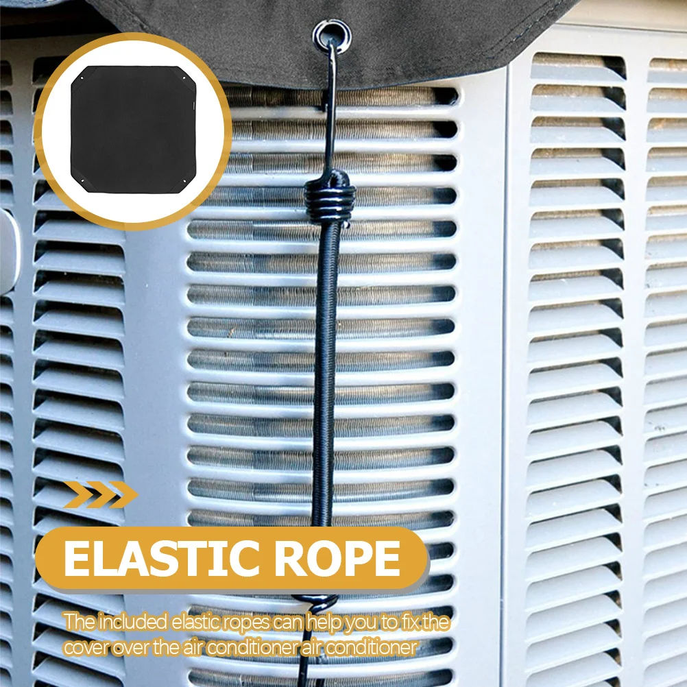 Universal Ac Cover for Outside Units with Elastic Ropes Heavy Duty Weather Resistant Protection for Air Conditioner Outdoor Unit
Universal Ac Cover for Outside Units with Elastic Ropes Heavy Duty Weather Resistant Protection for Air Conditioner Outdoor Unit