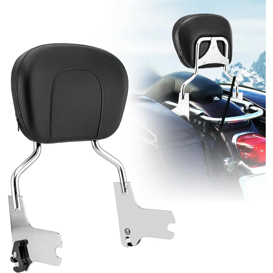 Съемная пассажирская спинка с хромированной отделкой для моделей Harley Touring Street Electra Road Glide Road King 19972008, улучшенная
Съемная пассажирская спинка с хромированной отделкой для моделей Harley Touring Street Electra Road Glide Road King 19972008, улучшенная