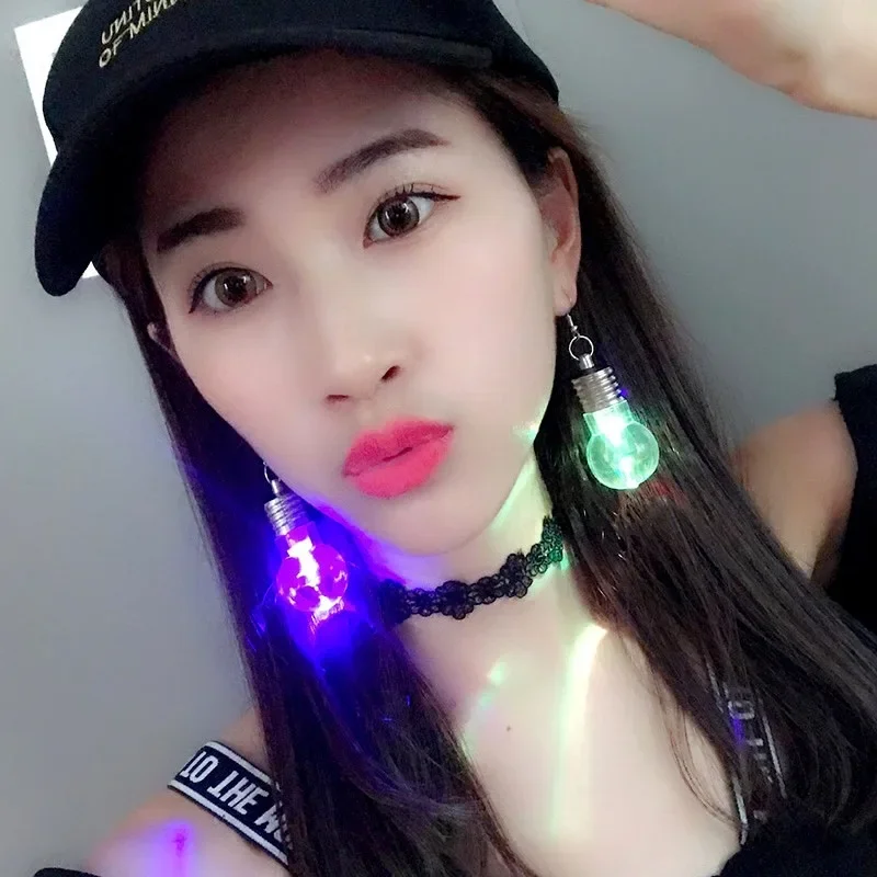 10 Pairs Women Girl Light Up Ear Drops Dance LED Bulb Ball Earring Glow Party Bar Birthday Gift Wedding Festival
10 Pairs Women Girl Light Up Ear Drops Dance LED Bulb Ball Earring Glow Party Bar Birthday Gift Wedding Festival