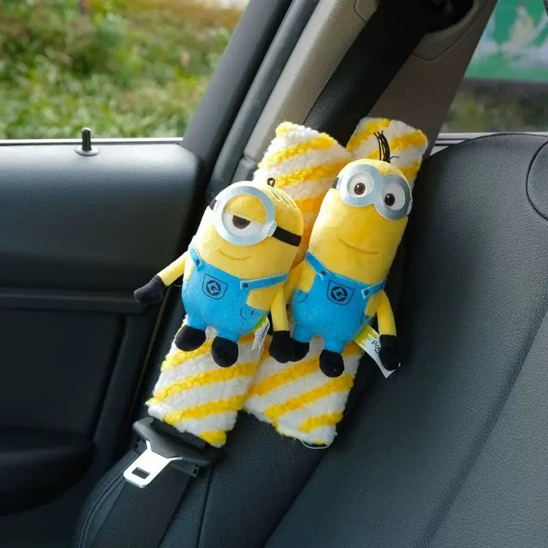 Despicable Me Minions Cartoon Cute Car Seat Belt Shoulder Protector Creative Kawaii Girl Heart Protector Car Interior Decoration
Despicable Me Minions Cartoon Cute Car Seat Belt Shoulder Protector Creative Kawaii Girl Heart Protector Car Interior Decoration