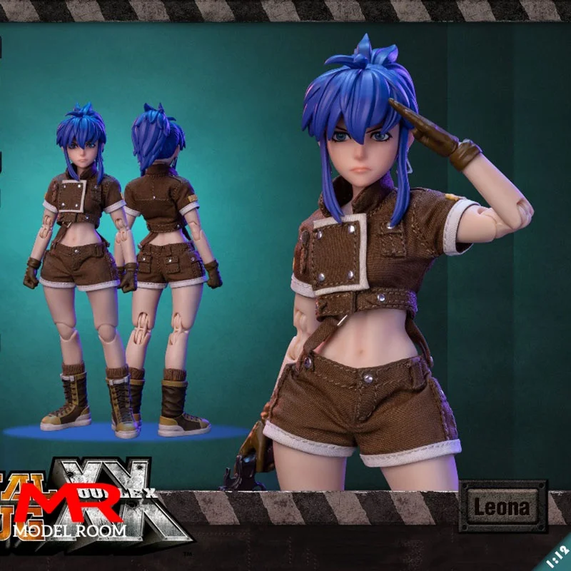 TUNSHI STUDIO TS-012 1/12 Leona Heidern Action Figure Metal Slug XX 14.5cm Female Soldier Figurine Model Collectible Toy
TUNSHI STUDIO TS-012 1/12 Leona Heidern Action Figure Metal Slug XX 14.5cm Female Soldier Figurine Model Collectible Toy