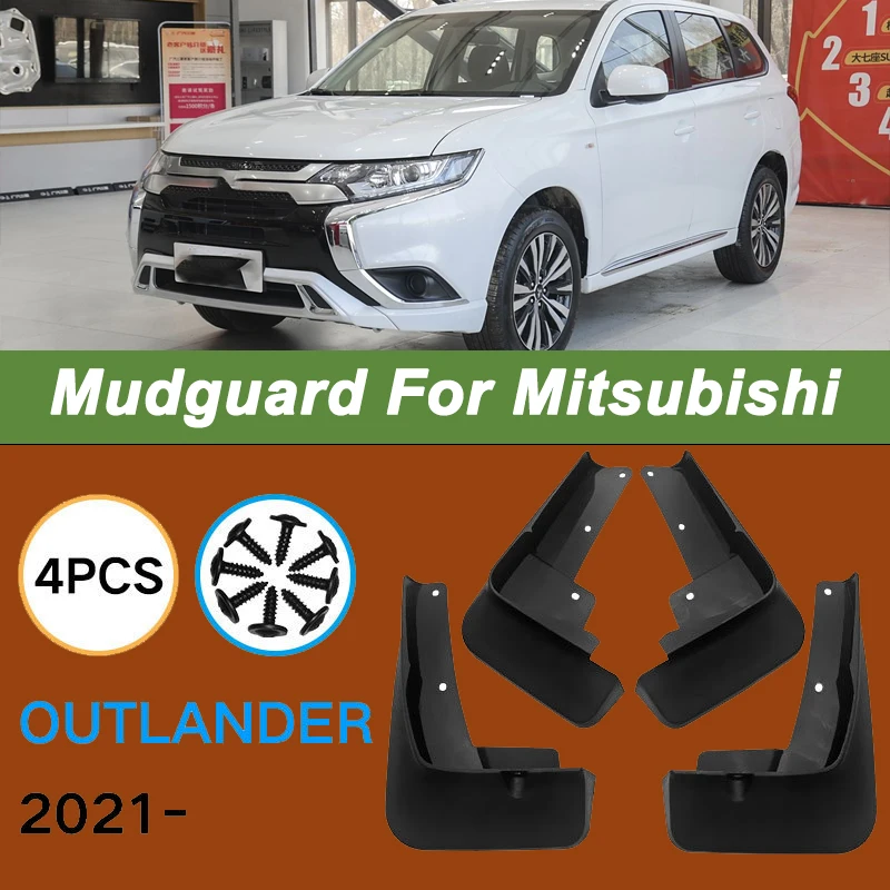 For Mitsubishi Outlander 2021 Automotive Tire Mudguard Waterproof Prevent Mud Splashing Car Mud Flaps 4pcs Accessories
For Mitsubishi Outlander 2021 Automotive Tire Mudguard Waterproof Prevent Mud Splashing Car Mud Flaps 4pcs Accessories