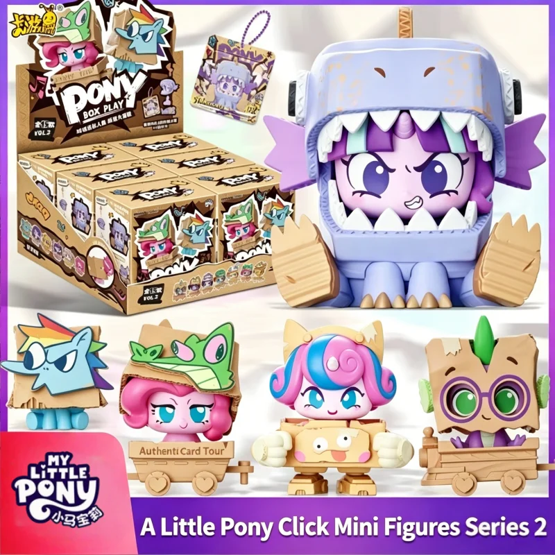Kayou Official Genuine My Little Pony Blind Box - Pony Box Play Series Vol.2 Pvc Anime Figures Collectible Figurines Toy Gift
Kayou Official Genuine My Little Pony Blind Box - Pony Box Play Series Vol.2 Pvc Anime Figures Collectible Figurines Toy Gift 
