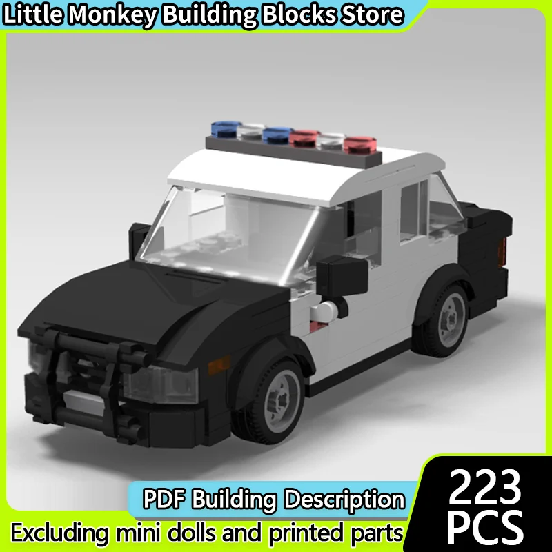 City Car Model MOC Building Bricks Classic Police Interceptor Modular Technology Children Holiday Gifts Assemble Toys Suit
City Car Model MOC Building Bricks Classic Police Interceptor Modular Technology Children Holiday Gifts Assemble Toys Suit
