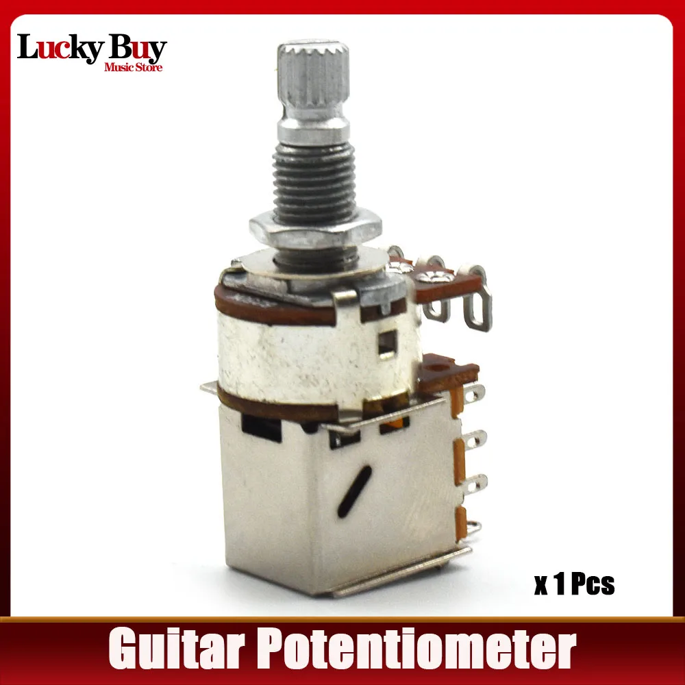 1 шт., двухтактный потенциометр управления гитарой, потенциометр для гитары A500K B500K A250K B250K, детали гитары
1 шт., двухтактный потенциометр управления гитарой, потенциометр для гитары A500K B500K A250K B250K, детали гитары