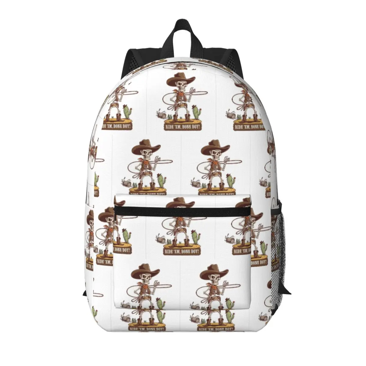 Western Cowboy Skeleton Halloween Cowpoke Student Backpack School Bag Hiking Travel Daypack for Boys Girls Bookbag Shoulder Bags
Western Cowboy Skeleton Halloween Cowpoke Student Backpack School Bag Hiking Travel Daypack for Boys Girls Bookbag Shoulder Bags
