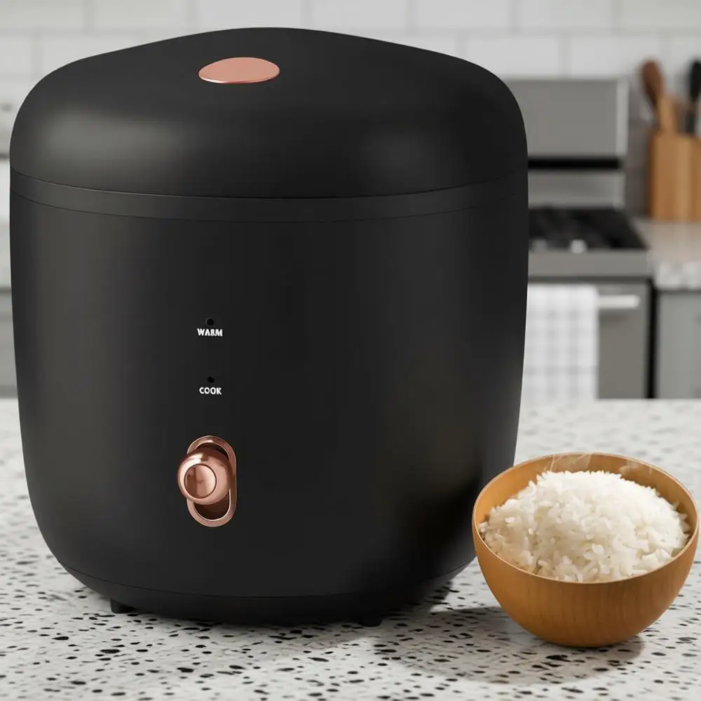 Мини-рисоварка на 2 чашки (1,2 л) с антипригарным покрытием, портативная дорожная рисоварка с функцией приготовления одним касанием и поддержания тепла
Мини-рисоварка на 2 чашки (1,2 л) с антипригарным покрытием, портативная дорожная рисоварка с функцией приготовления одним касанием и поддержания тепла