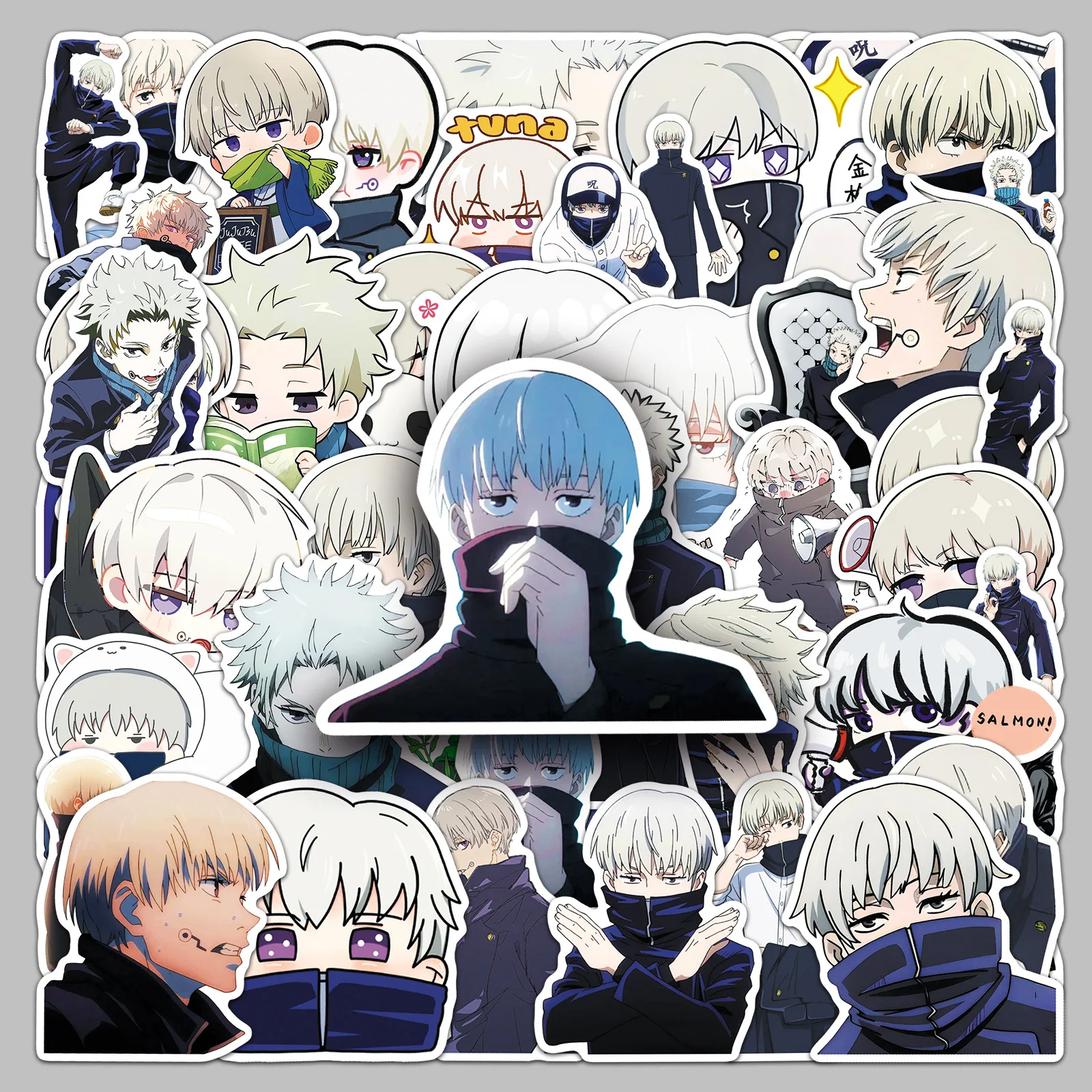 Jujutsu Kaisen Toge Inumaki Stickers 50PCS Waterproof Vinyl Decals for Laptop Water Bottle Phone Skateboard Anime Gift for Teens
Jujutsu Kaisen Toge Inumaki Stickers 50PCS Waterproof Vinyl Decals for Laptop Water Bottle Phone Skateboard Anime Gift for Teens