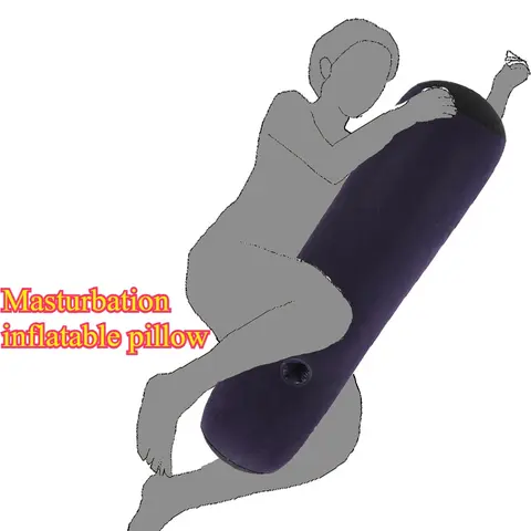 Almohada inflable Hugger masturbación juguetes sexuales para hombres Agujero profundo placer de coño masturbador masculino adulto juguetes masturbador