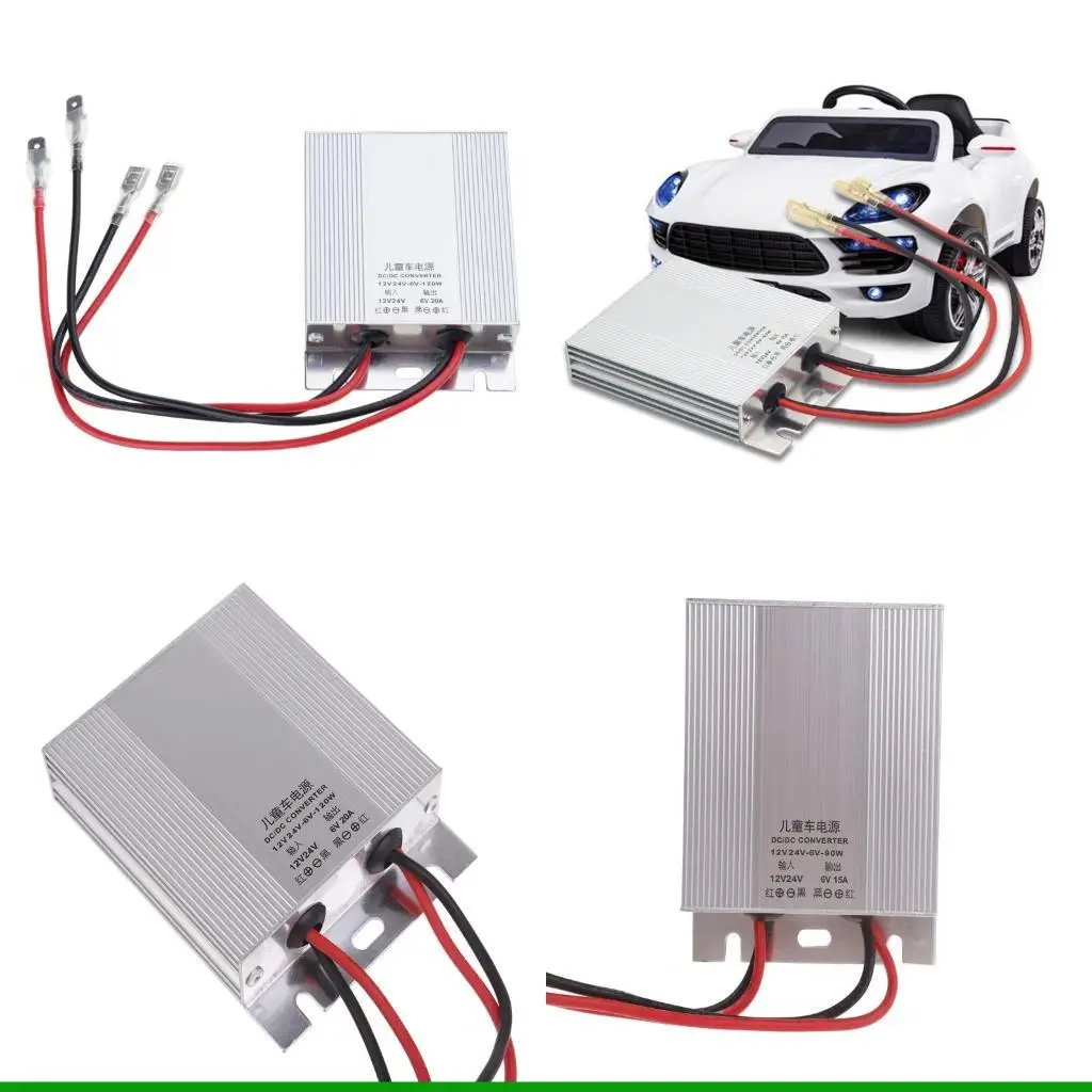 U55C 12V 24V Step Down to 6V 10A 15A 20A Waterproof DC-DC Converter
U55C 12V 24V Step Down to 6V 10A 15A 20A Waterproof DC-DC Converter