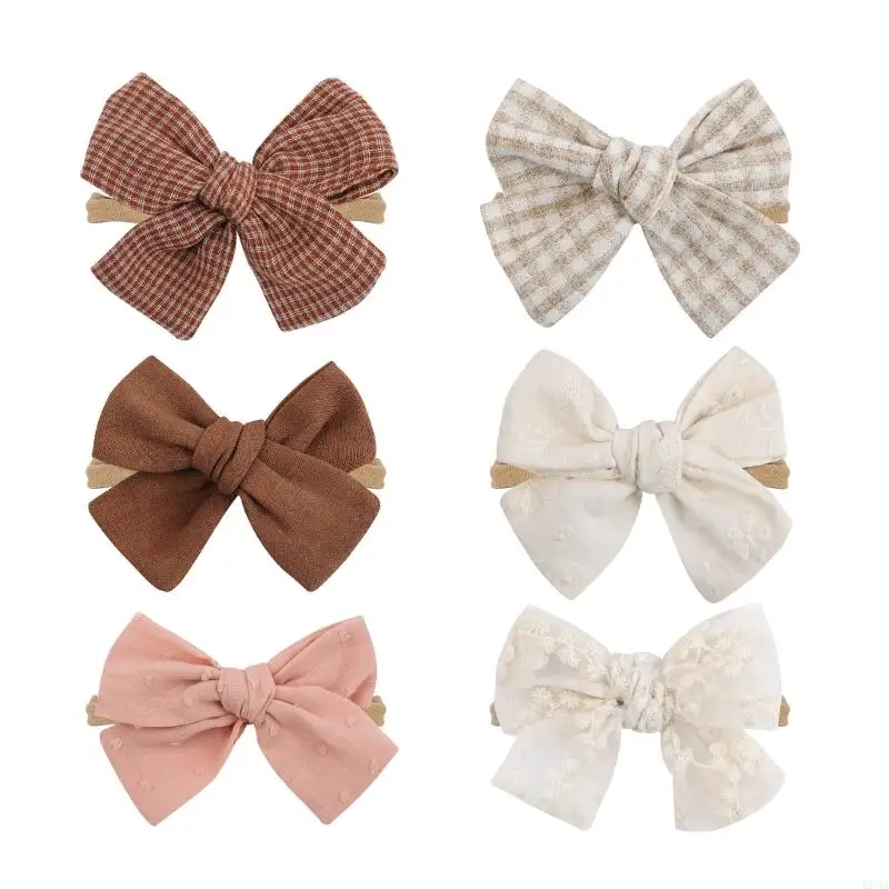 6Pcs Baby Bowknot Headband Toddler Hair Bands Headwear for Girl Newborn Headbands Photography Props Hair Accessories
6Pcs Baby Bowknot Headband Toddler Hair Bands Headwear for Girl Newborn Headbands Photography Props Hair Accessories