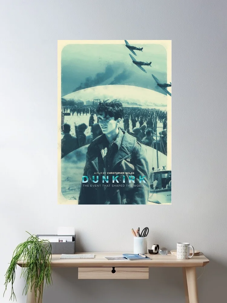 Dunkirk Movie, Art Print Canvas Poster, Living Room Decor, Home Wall Picture
Dunkirk Movie, Art Print Canvas Poster, Living Room Decor, Home Wall Picture