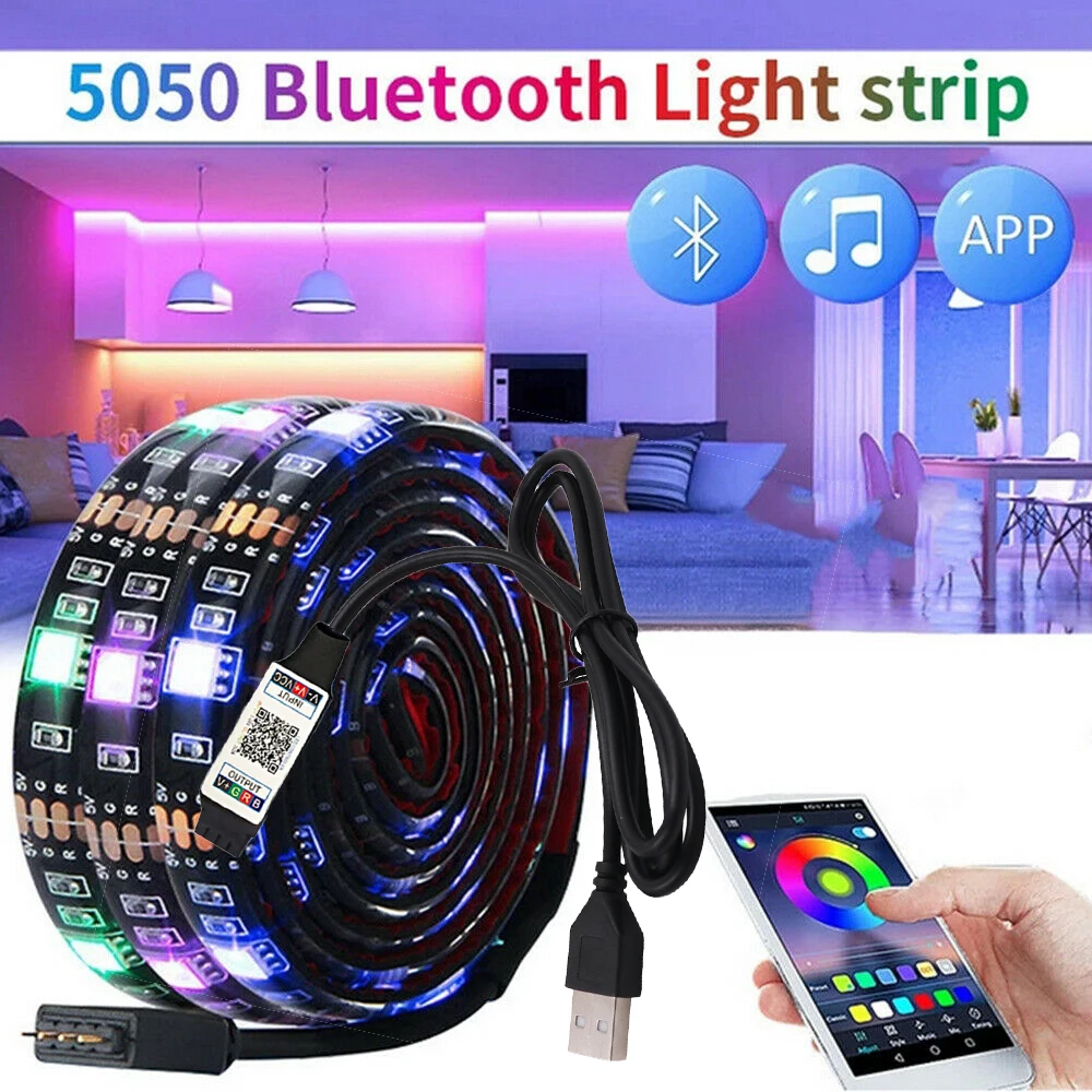 Светодиодная лента SMD5050 RGB с питанием от USB, миниатюрная Диодная лампа с управлением через 3 кнопки, гибкая комнатное украшение для подсветки телевизора, 5 В
Светодиодная лента SMD5050 RGB с питанием от USB, миниатюрная Диодная лампа с управлением через 3 кнопки, гибкая комнатное украшение для подсветки телевизора, 5 В