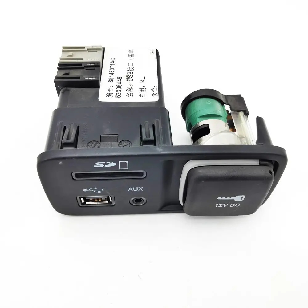 Подходит для Jeep Cherokee 2014-2018 гг. 68146071 AC USB AUX SD Медиа-центрическая консоль Новая
Подходит для Jeep Cherokee 2014-2018 гг. 68146071 AC USB AUX SD Медиа-центрическая консоль Новая