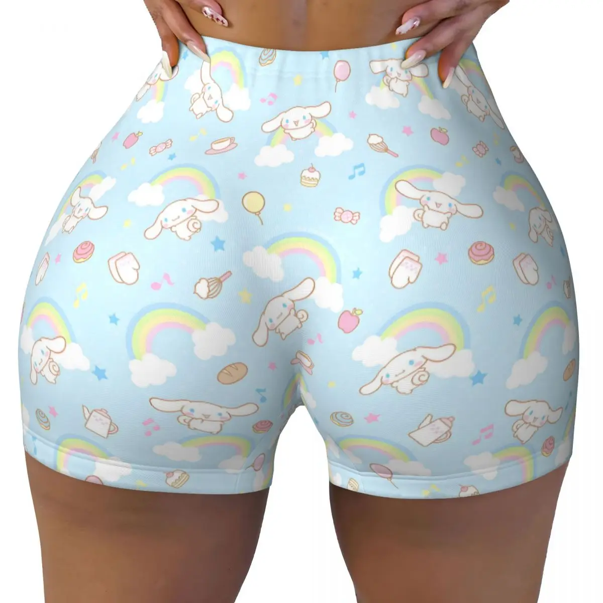 Custom Cinnamoroll Cartoon Workout Shorts Women's Gym Volleyball Running Yoga Shorts
Custom Cinnamoroll Cartoon Workout Shorts Women's Gym Volleyball Running Yoga Shorts