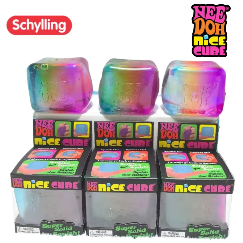 NEEDOH Rainbow Cube Squishy Fidget Toy CubeStress Relief and Fingertip Release Toy blind box Sensory Stress Reliever Fidget Tool
NEEDOH Rainbow Cube Squishy Fidget Toy CubeStress Relief and Fingertip Release Toy blind box Sensory Stress Reliever Fidget Tool