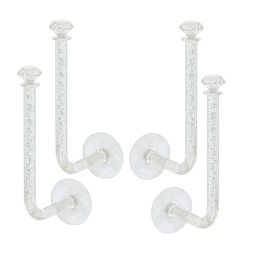 4Pcs Wall Hooks Adhesive Sticky Decorative Hanging Home ganization Key Hooks Large Strong Mount Shoe Rack Storage
4Pcs Wall Hooks Adhesive Sticky Decorative Hanging Home ganization Key Hooks Large Strong Mount Shoe Rack Storage