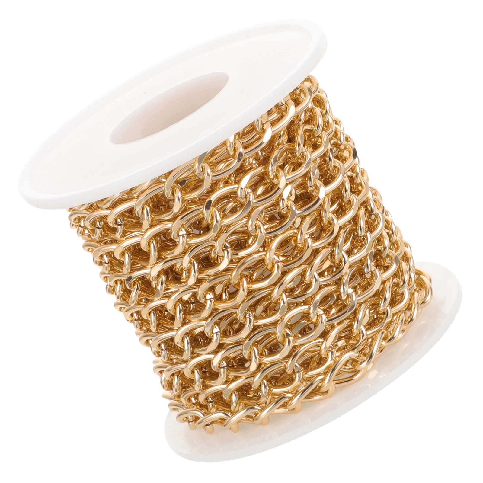 Metal Chain Jewelry Sturdy for Jewellery Making Manual Chains Jewelry-making-chains Necklace Novel Golden 
Metal Chain Jewelry Sturdy for Jewellery Making Manual Chains Jewelry-making-chains Necklace Novel Golden