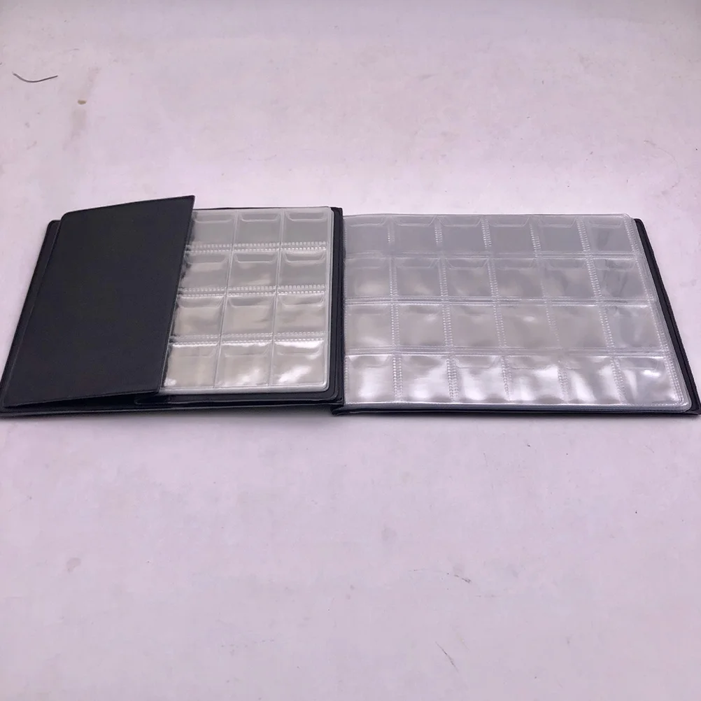 1pc PU Collection Album 240 Pockets Black Coin Holder Dust Proof Oxidation Resistance Portable Storage Organizer
1pc PU Collection Album 240 Pockets Black Coin Holder Dust Proof Oxidation Resistance Portable Storage Organizer