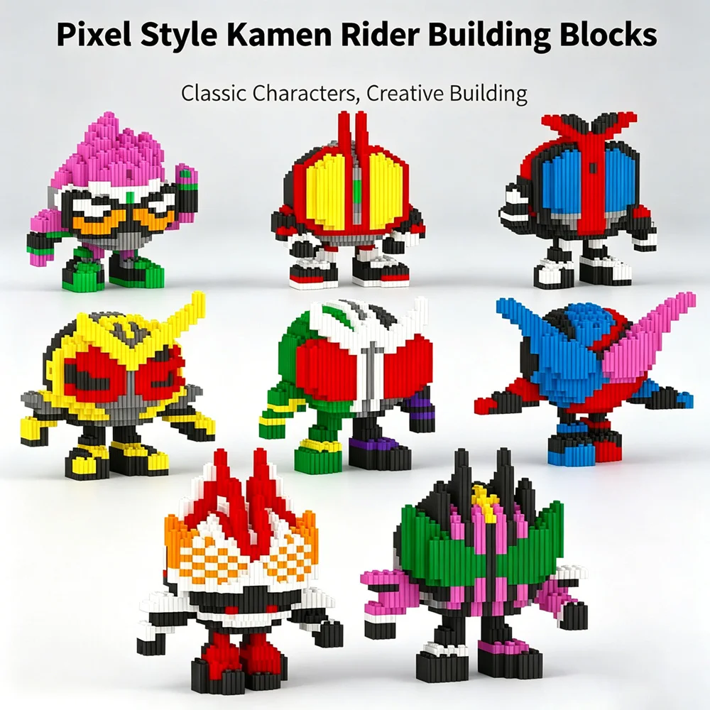 Pixel Style Cartoon Character Building Blocks DIY Assembly Bricks Educational Puzzle Toy for Kids Gift
Pixel Style Cartoon Character Building Blocks DIY Assembly Bricks Educational Puzzle Toy for Kids Gift