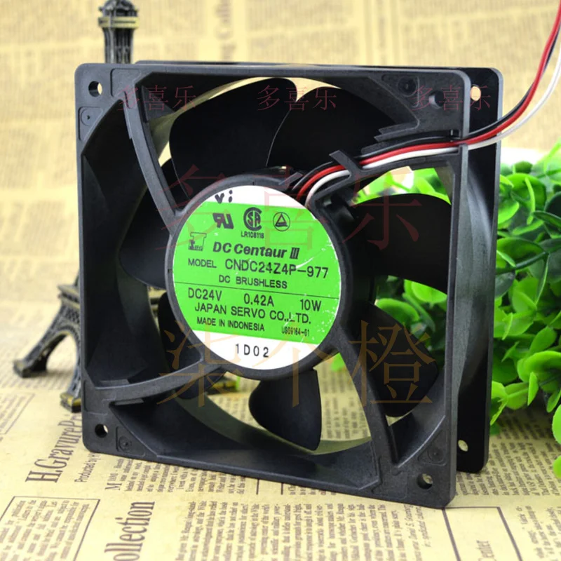 ZMZM for SERVO CNDC24Z4P-977 12038 24V 0.42A 10W 12CM Chassis Industrial Cooling Fan
ZMZM for SERVO CNDC24Z4P-977 12038 24V 0.42A 10W 12CM Chassis Industrial Cooling Fan