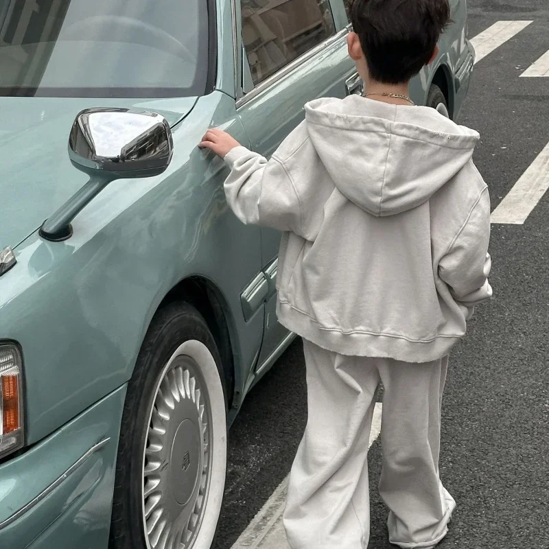 2025 Beige Spring Autumn Cotton Christmas Gift Teenagers Tracksuits Outfits Children Boys Coat+Pants Kids Suits 2PCS/Set Cotton
2025 Beige Spring Autumn Cotton Christmas Gift Teenagers Tracksuits Outfits Children Boys Coat+Pants Kids Suits 2PCS/Set Cotton