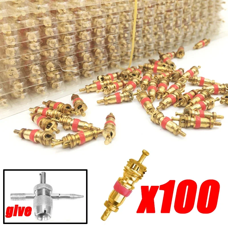 50/100pcs Car Bike Motorcycle Copper Valve Core with 4-in-1 Tire Tyre Valve Stem Removal Tool Tire Cleaning Repair Tool
50/100pcs Car Bike Motorcycle Copper Valve Core with 4-in-1 Tire Tyre Valve Stem Removal Tool Tire Cleaning Repair Tool