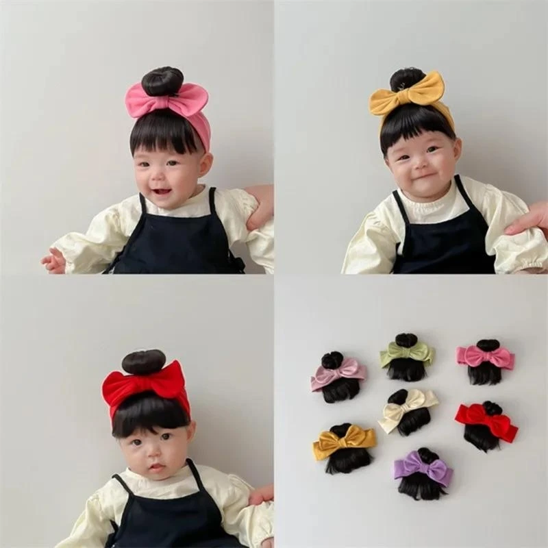 M76C Girls Bowknot парики головные повязки аксессуары для младенцев для младенца для младенца
M76C Girls Bowknot парики головные повязки аксессуары для младенцев для младенца для младенца
