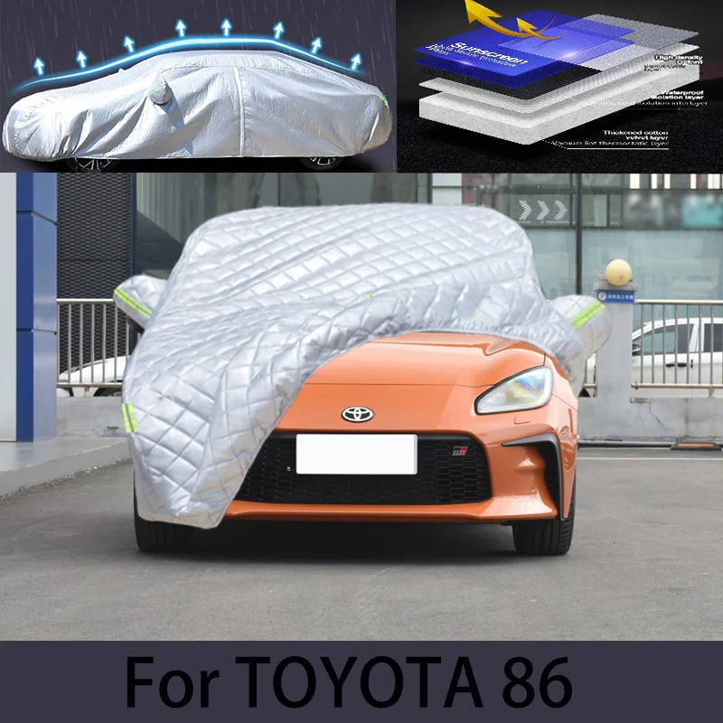 Чехол для TOYOTA 86 с защитой от града, автоматическая защита от дождя, защита от царапин, защита от пилинга краски, автомобильная одежда
Чехол для TOYOTA 86 с защитой от града, автоматическая защита от дождя, защита от царапин, защита от пилинга краски, автомобильная одежда