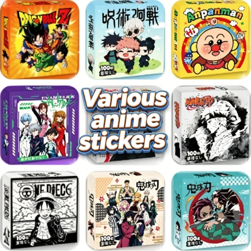 103pcs Various Boxed Anime Graffiti Stickers Waterproof Diy Decals For Phone Case Laptop Ipad Luggage Notebook Thermos Decor
103pcs Various Boxed Anime Graffiti Stickers Waterproof Diy Decals For Phone Case Laptop Ipad Luggage Notebook Thermos Decor