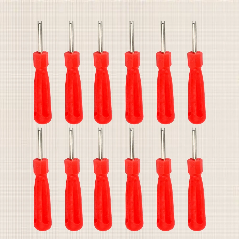 12 Pcs Valve Tool Durable Bike Car Motorcycle Core Remover Plastic Handle Repair Tools Standard Cores Tire Maintenance
12 Pcs Valve Tool Durable Bike Car Motorcycle Core Remover Plastic Handle Repair Tools Standard Cores Tire Maintenance
