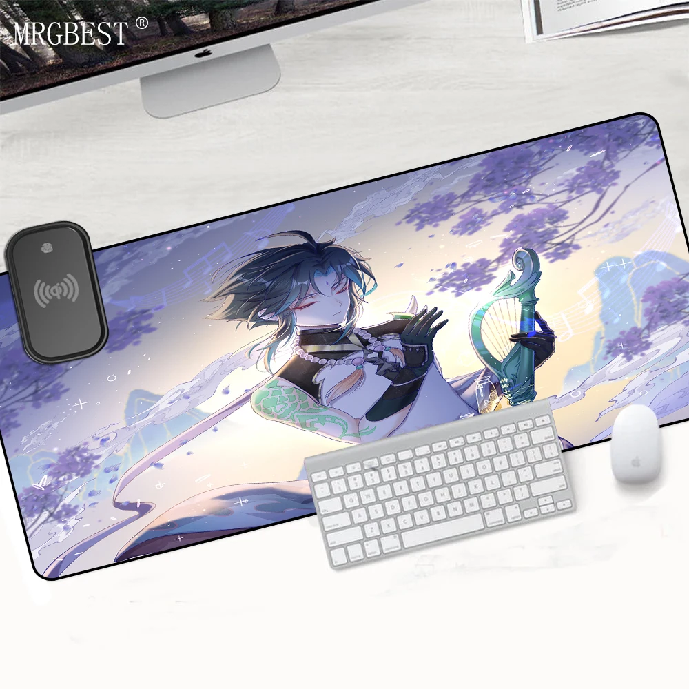 Anime Genshin Impact Wireless Chargin Mousepad Xiao Laptop Accessories Computer Table Gamer Rug Mouse Mat Desk Mat Table Rubber
Anime Genshin Impact Wireless Chargin Mousepad Xiao Laptop Accessories Computer Table Gamer Rug Mouse Mat Desk Mat Table Rubber