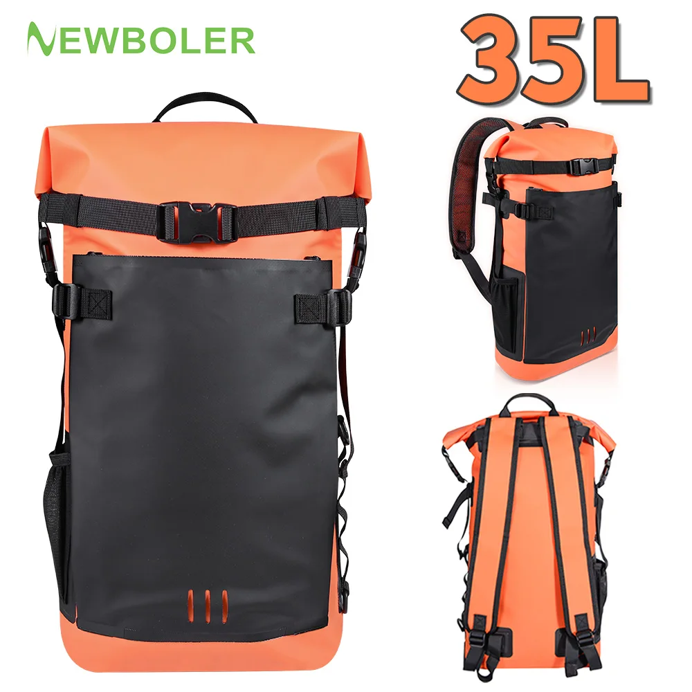 35L Waterproof Rolltop Dry Bag Outdoor Mountaineering Kayak Camping Backpack Trekking River Water Sports Adventure Gear
35L Waterproof Rolltop Dry Bag Outdoor Mountaineering Kayak Camping Backpack Trekking River Water Sports Adventure Gear
