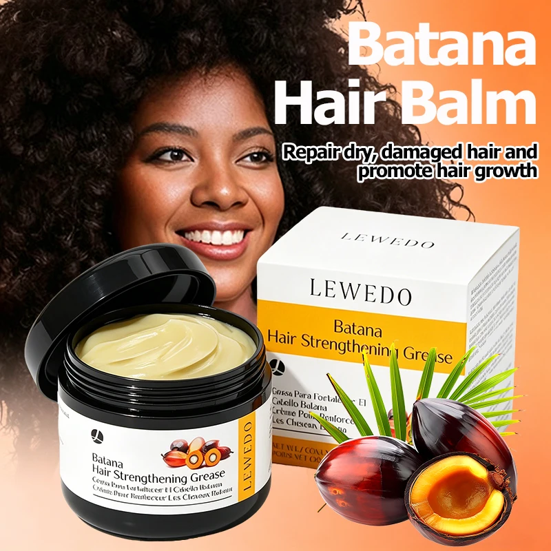 100% Batana Oil Hair Repair Damaged Thickening Hair Care Oil Scalp Nourishing Anti Breakage Balm Anti-Frizz Shine Smoothness
100% Batana Oil Hair Repair Damaged Thickening Hair Care Oil Scalp Nourishing Anti Breakage Balm Anti-Frizz Shine Smoothness